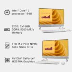 Dell 27 All in One Desktop Touch Ultra 7 DDR6 RAM: 32GB SSD:1TB - Image 4