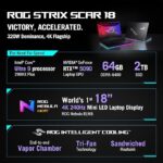 Asus ROG Scar 18 Gaming 18" Ultra 9 RTX: 5090 RAM: 64GB SSD:2TB - Image 7
